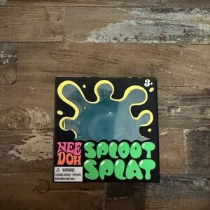 NEW Nee Doh Splooot Splat Stress Ball Toy - Blue